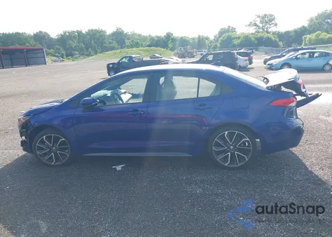 2022 Toyota Corolla Se/Night Shade from USA, damaged, VIN 5YFS4MCE5NP105593